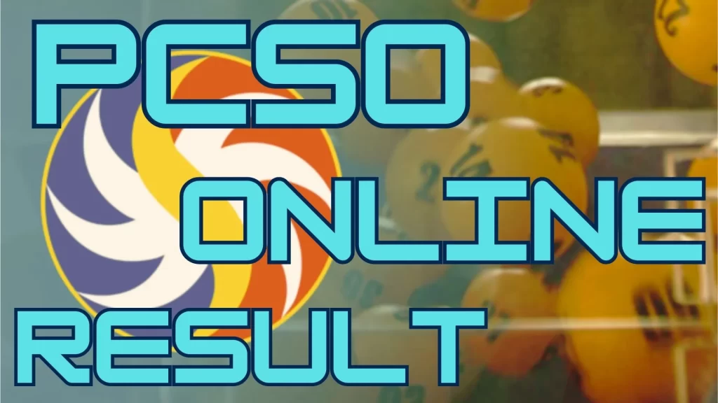 PCSO Online Result