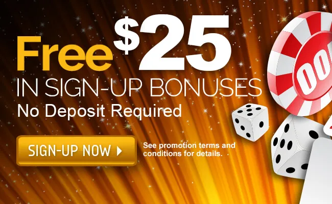 free in sign up bonuses